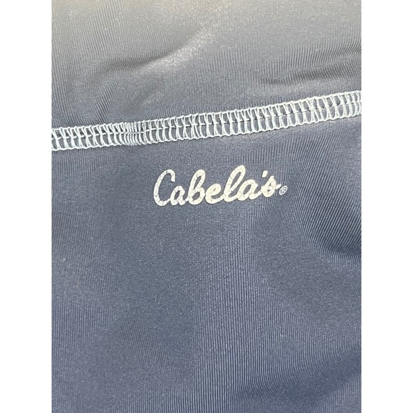 Cabelas Mens Blue Sweatpants Activewear Hiking Drawstring Pockets Size Large - Picture 7 of 9